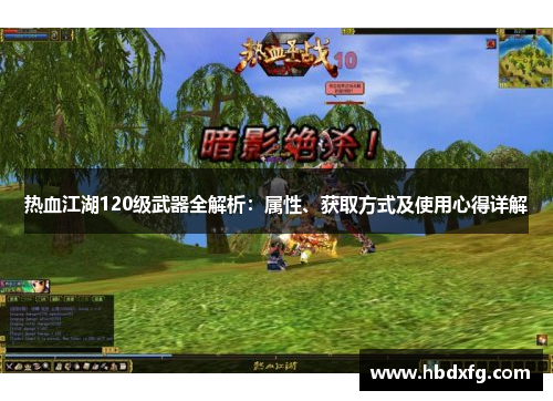 热血江湖120级武器全解析：属性、获取方式及使用心得详解